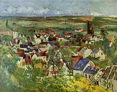 View of Auvers Paul Cezanne